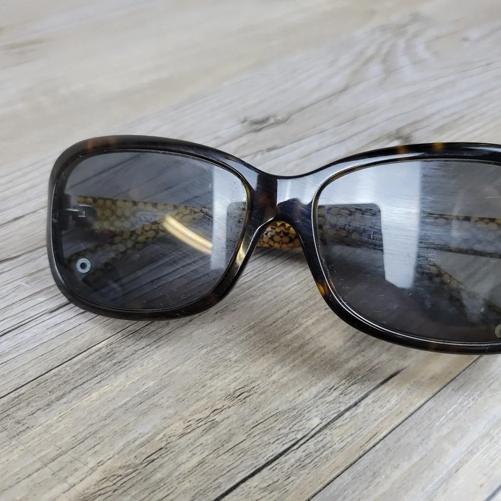 Coach Sunglasses HC 8016 Ciara 5033/13 Dark Tortoise Crystal  Womens Frames Only